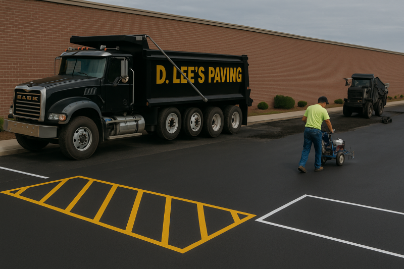 Parking lot Repair - D Lee's Paving Alabama